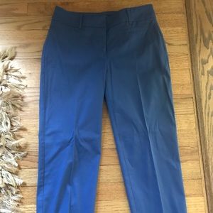 Ann Taylor Kate Fit Capri  Pants Blue size 2